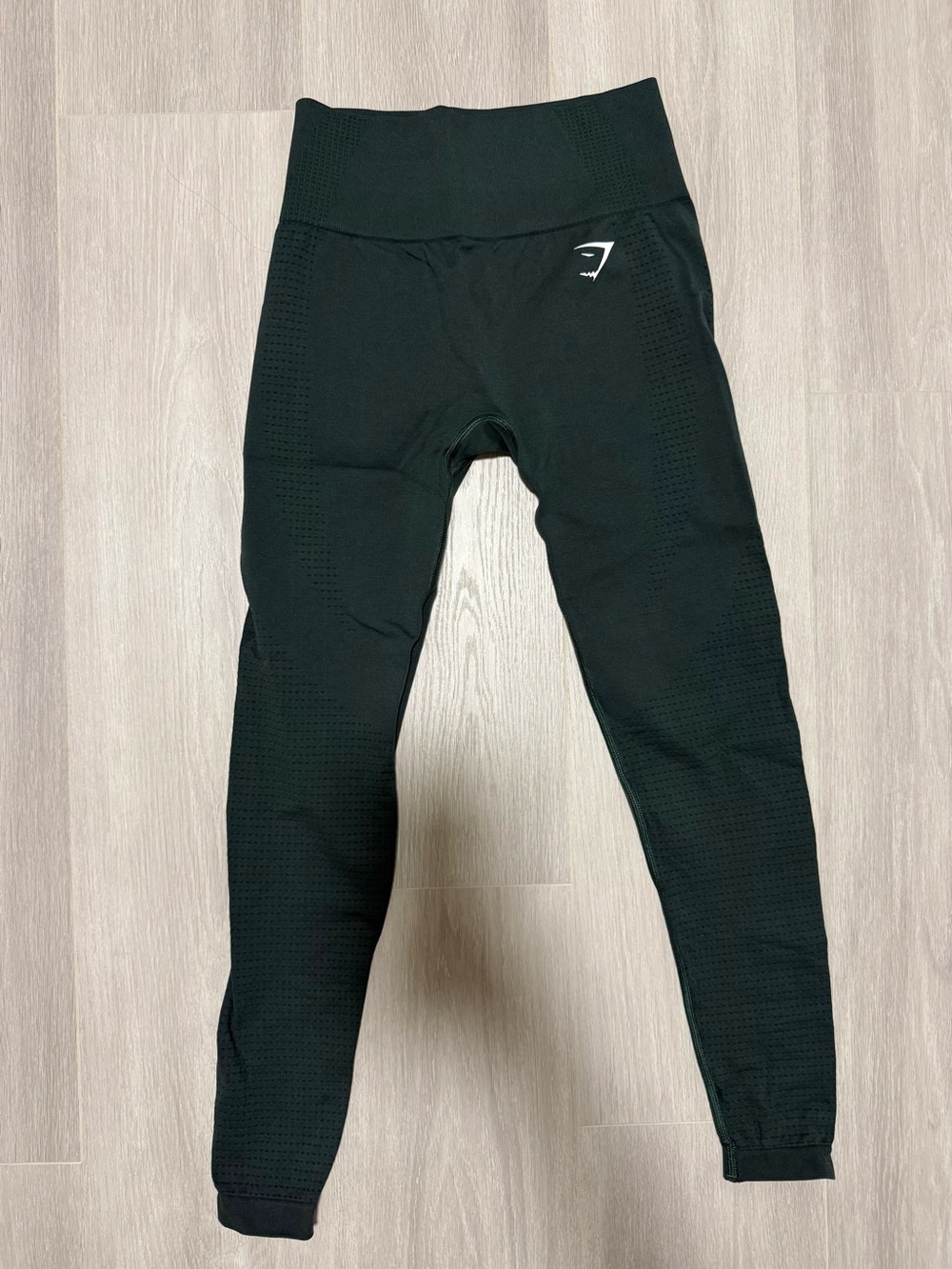 Gymshark Dark Green Seamless Performance Leggings